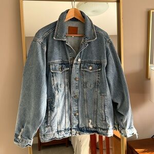 Anine Bing Rory Denim Jacket in Vintage Blue / that perfect worn in look & feel